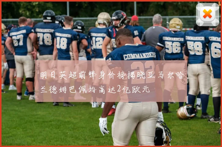 明日英超前锋身价榜揭晓亚马尔哈兰德姆巴佩均高达2亿欧元